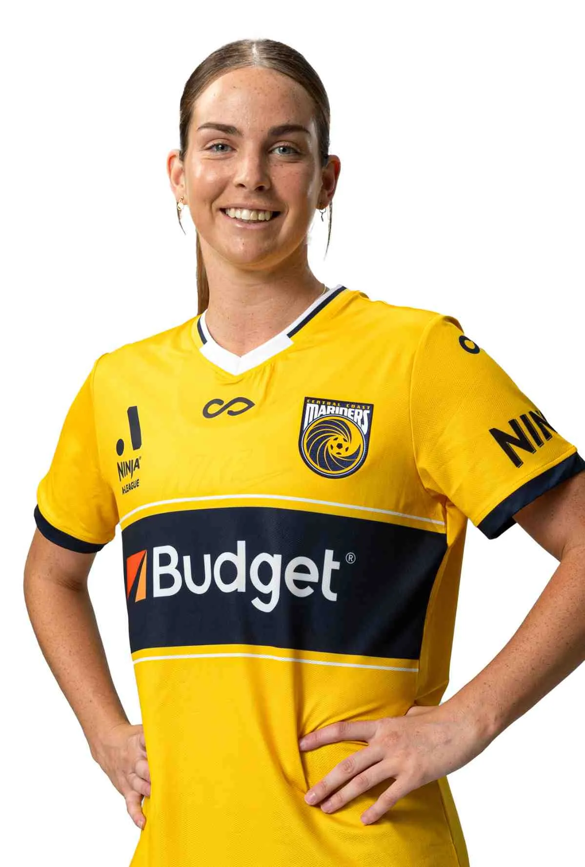 LF Lily McMahon playing football